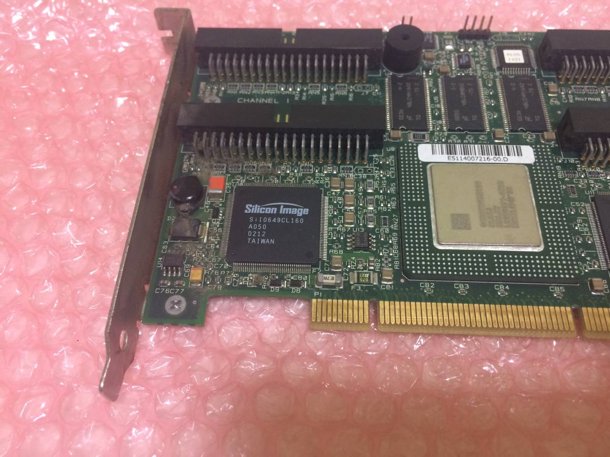 中古品 LSI LOGIC TH-09K646 PCIバス PATA(IDE)RAIDボード 現状品_画像3