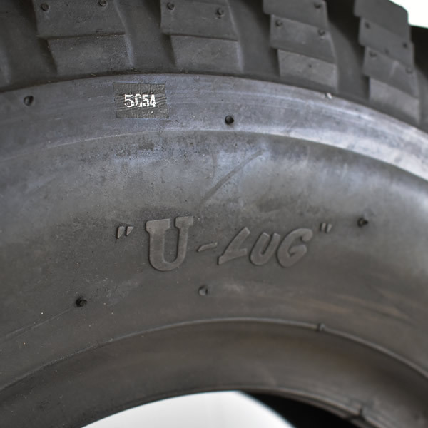 ブリヂストン UL 6.00-9 6PR タイヤ2本 U-LUG カート リフト 荷車用タイヤ_画像3