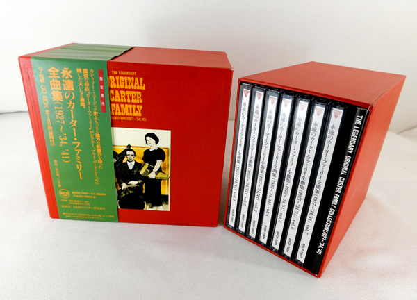【即決】7枚組CD-BOX「カーター・ファミリー CARTER FAMILY / 永遠のカーター・ファミリー全曲集(1927～’34、’41)」全148曲_画像3