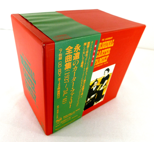 【即決】7枚組CD-BOX「カーター・ファミリー CARTER FAMILY / 永遠のカーター・ファミリー全曲集(1927～’34、’41)」全148曲_画像2