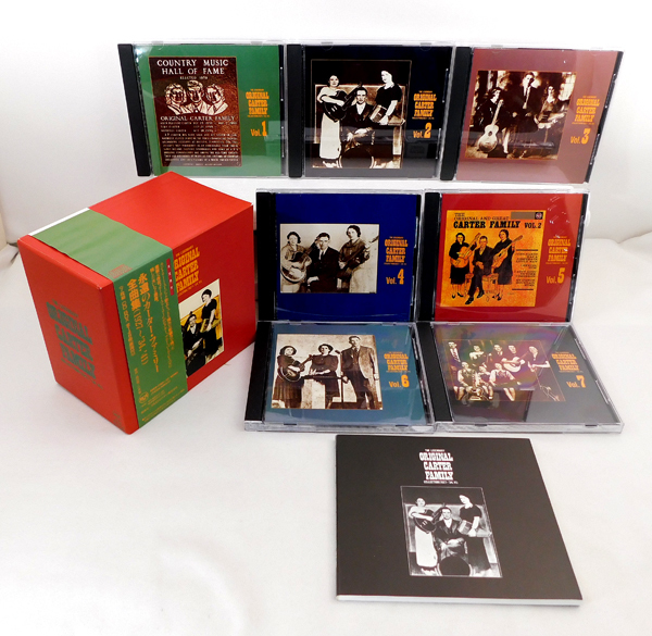 【即決】7枚組CD-BOX「カーター・ファミリー CARTER FAMILY / 永遠のカーター・ファミリー全曲集(1927～’34、’41)」全148曲_画像1