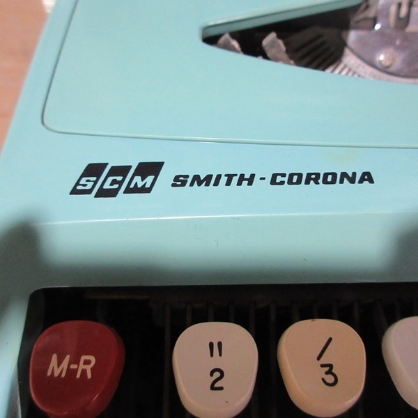 イギリス製 Smith Corona SCM スミスコロナ タイプライター ポータブル ヴィンテージ 1960年代 ジャンク interiorgoods 1273sc_画像4