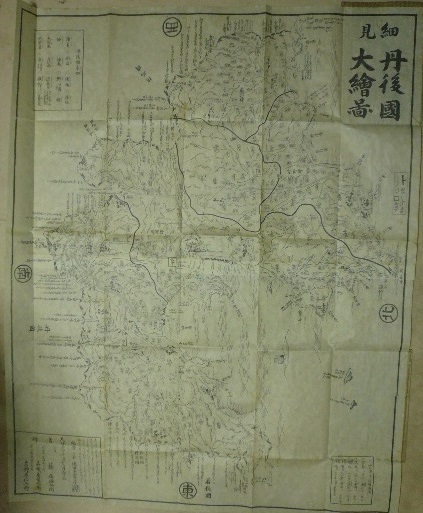 爆売り！ 天保11年（1840）「細見　丹後国大繪圖」 古地図