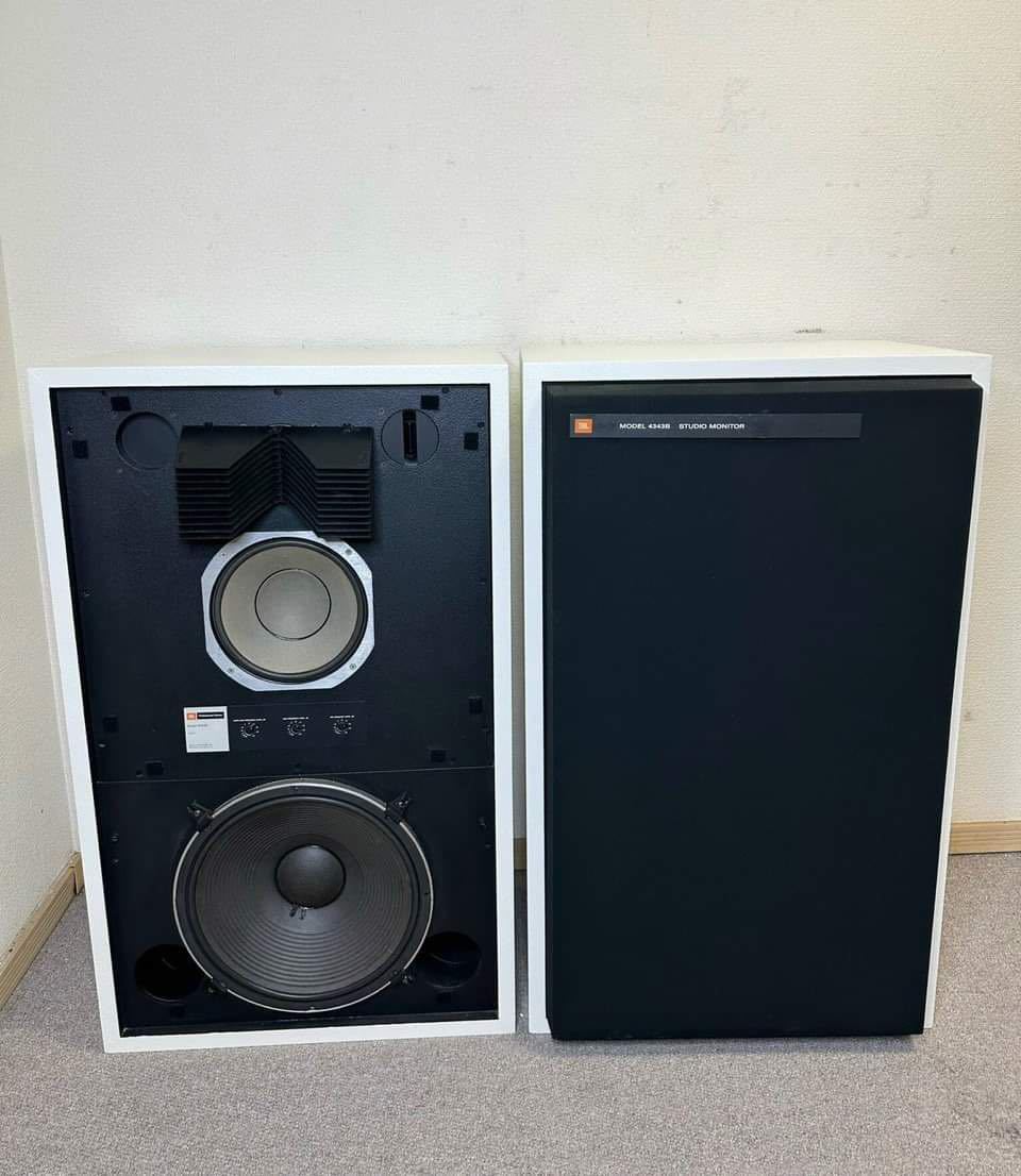 JBL 4343B STUDIO MONITOR スピーカーペア 。(美品)_画像8