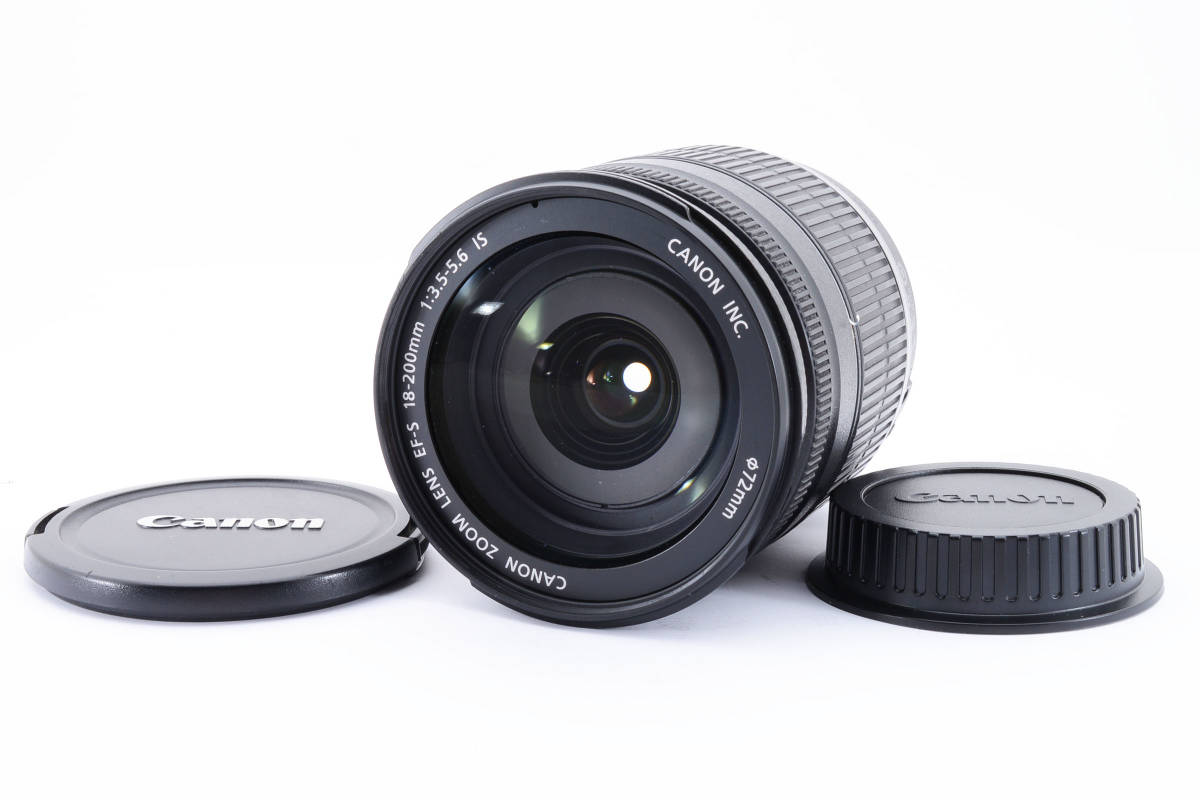 ★実用美品★ Canon キヤノン EF-S 18-200mm F3.5-5.6 IS レンズ #2037669A