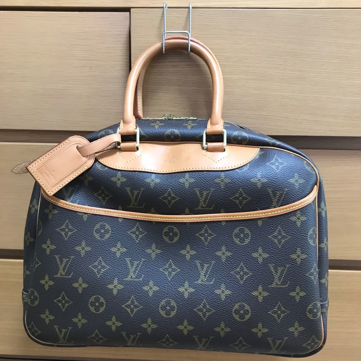 【中古】LOUIS VUITTON ルイヴィトン ドーヴィル　M47270 モノグラム ハンドバッグ