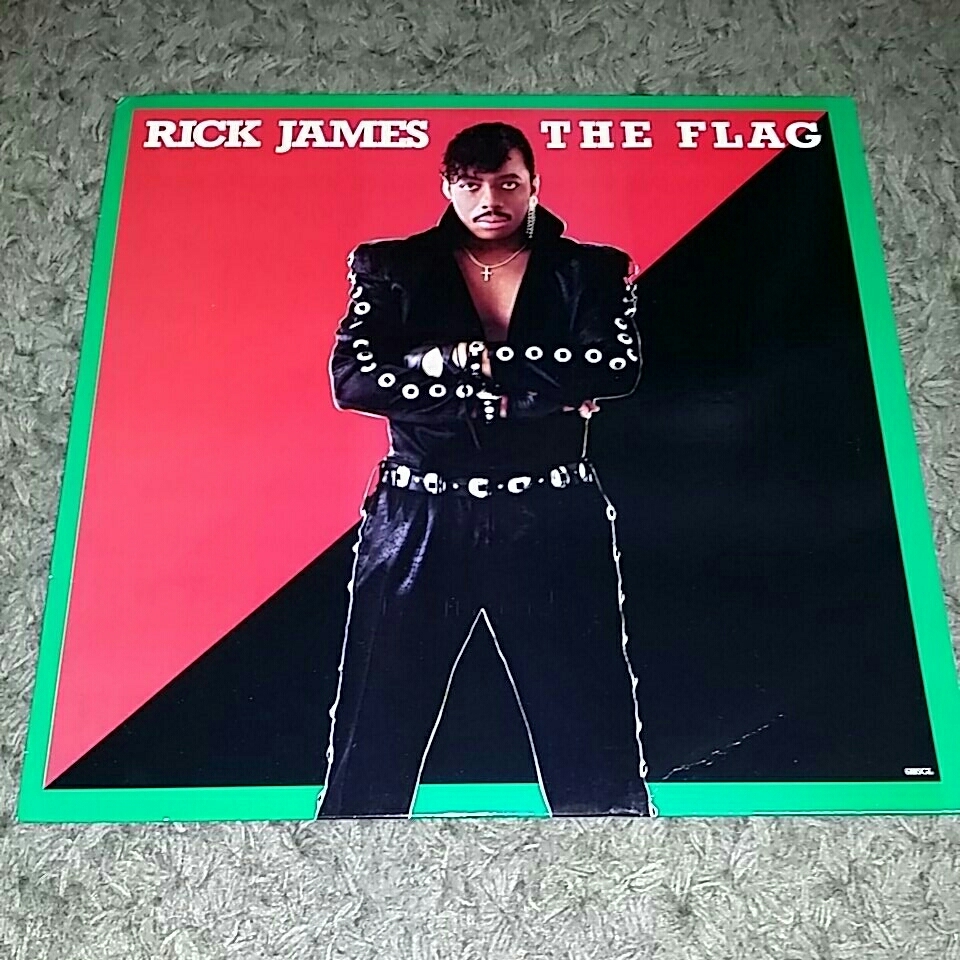 送料込み【輸入盤】LP RICK JAMES THE FLAGS リック・ジェームス_画像1