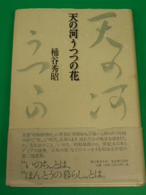 天の河 うつつの花　桶谷秀昭　北冬舎_画像1