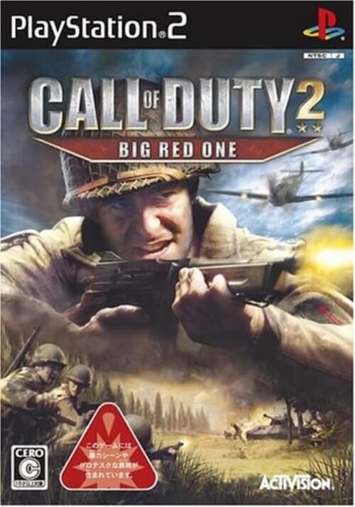 研磨 追跡有 Call of Duty 2 Big Red One PS2（プレイステーション2）_画像1