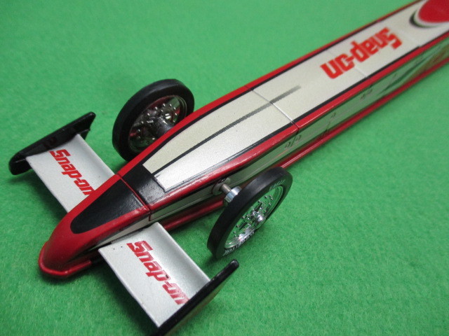  Snap-on Snap on racing dragster minicar TOP DRAGSTER for display exhibition goods unused 1/24