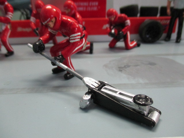 【在庫1点のみ】 スナップオン Snap on グッズ ジオラマ PIT CREW DIORAMA 1/24 展示品 未使用_画像2