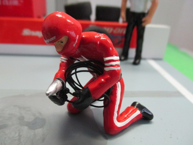 【在庫1点のみ】 スナップオン Snap on グッズ ジオラマ PIT CREW DIORAMA 1/24 展示品 未使用_画像4