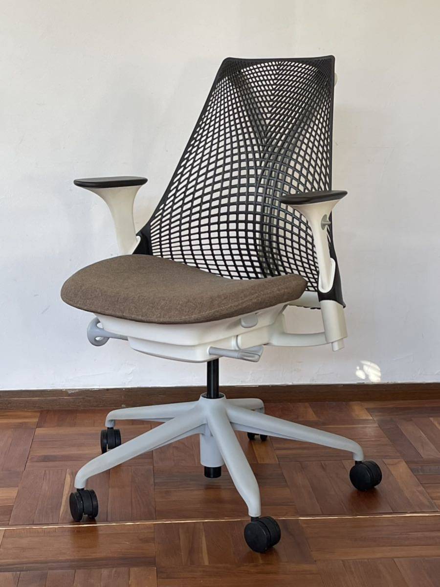 新品即決 アーロン chair sayl ホワイト セイルチェア ハーマンミラー