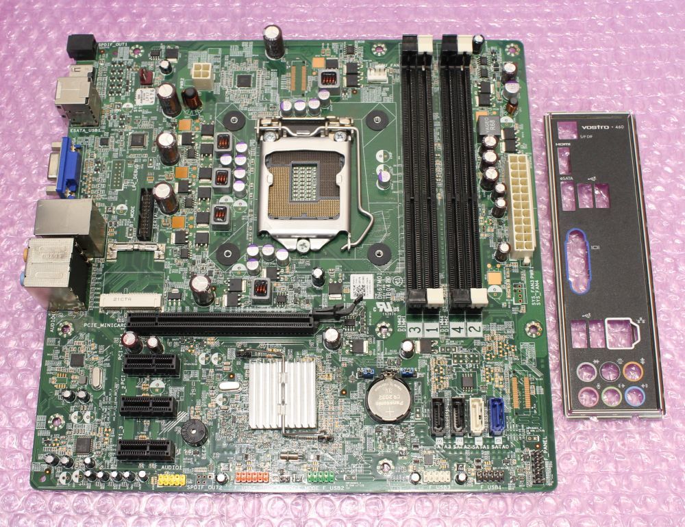 DELL Vostro460 マザー DH67M01 ( Intel H67 / LGA1155 ) MicroATX_画像1