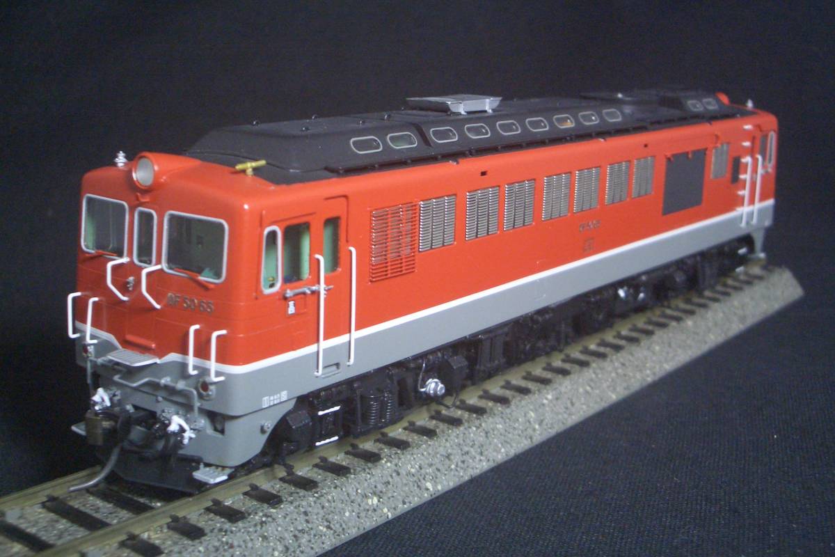 ムサシノモデル 国鉄DF50形ディーゼル機関車～四国仕様・65号機（スルザー型最終号機）未使用_画像6