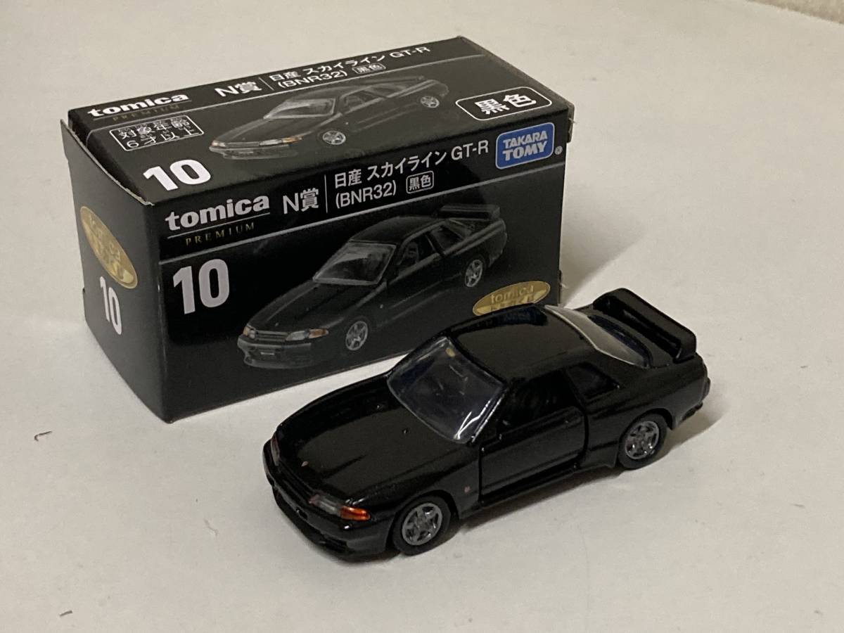 送料無料　トミカくじ R32スカイラインGT-R 　黒　tomica トミカプレミアム_画像1