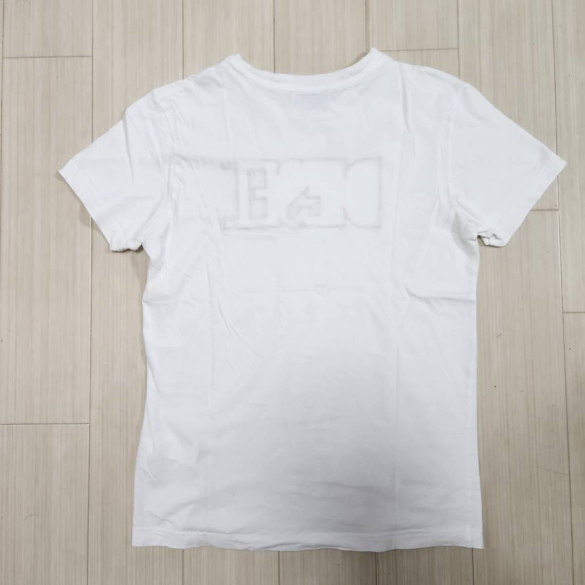 〈ディーゼルキッズ/DIESEL KIDS〉150cm(12) ロゴ Tシャツ/ホワイト白_画像4