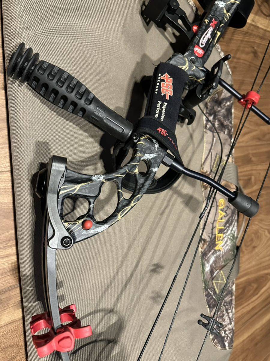 PSE ARCHERY Compound bow STENGER X отрегулирован . очень красивый товар 