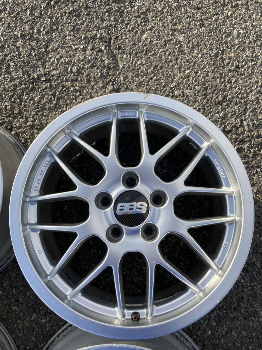 BBS RX243 17インチ ホイール ET+45 7.5j 4本セットアルミホイール 114.3 5H_画像3