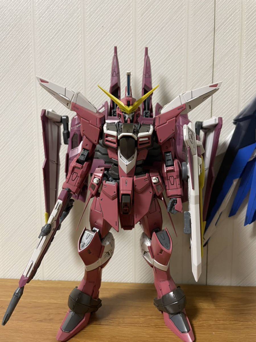 ガンプラ MGセット　機動戦士ガンダム SEEDジャスティス　フリーダム_画像2