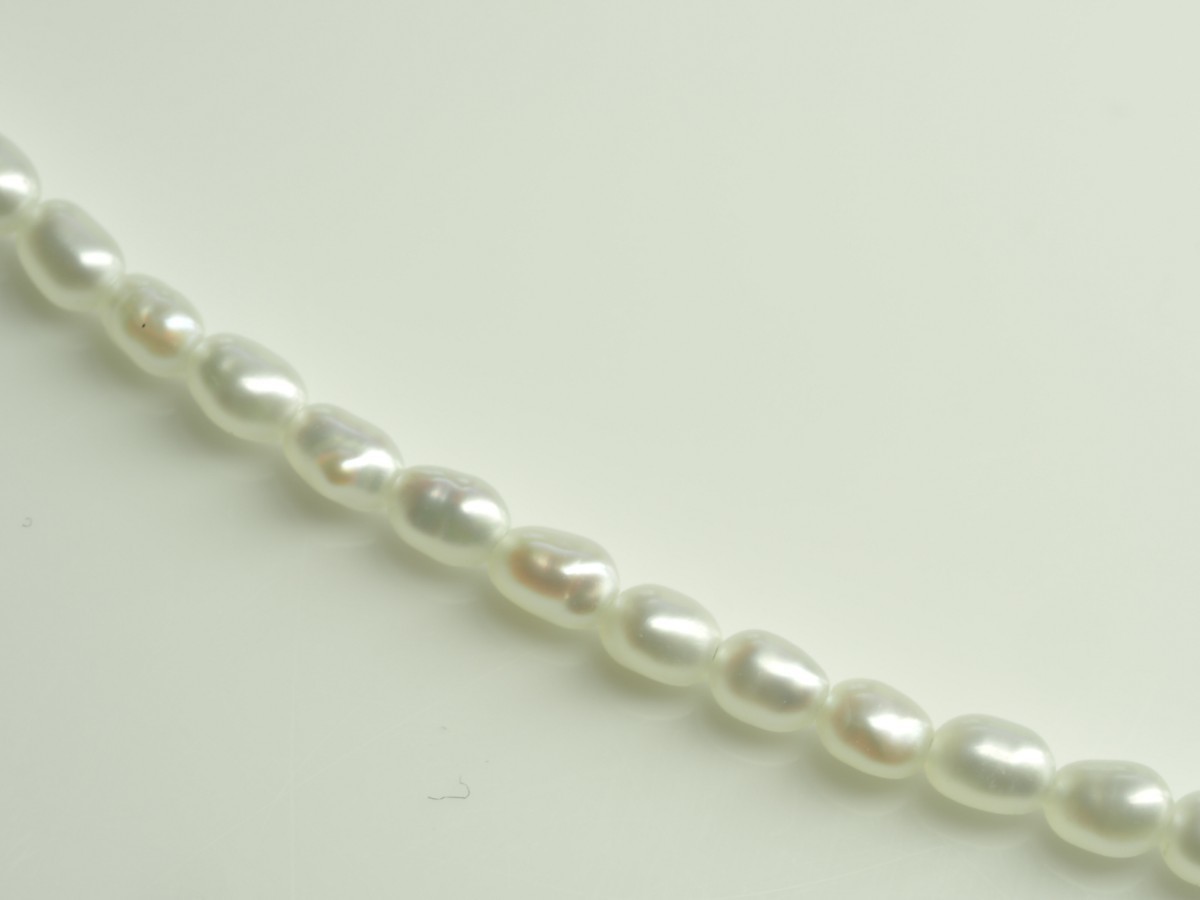 MIKIMOTO　ミキモト　ペルリータ　ケシパールネックレス　750WG K18WG_画像2