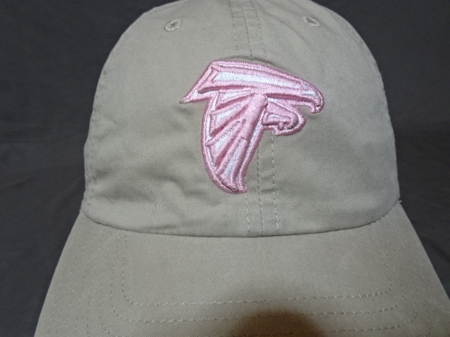  ultra rare USA buy [NFL TEAM APPAREL]NFL american football a tiger nta Falcon z[Atlanta Falcons] with logo embroidery cap beige used good goods 