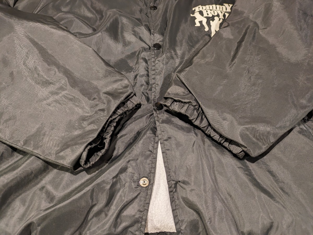 レア! 90s TOMMY BOY トミーボーイ コーチジャケット XL hiphop レア! 90s TOMMY BOY トミーボーイ コーチジャケット XL hiphop