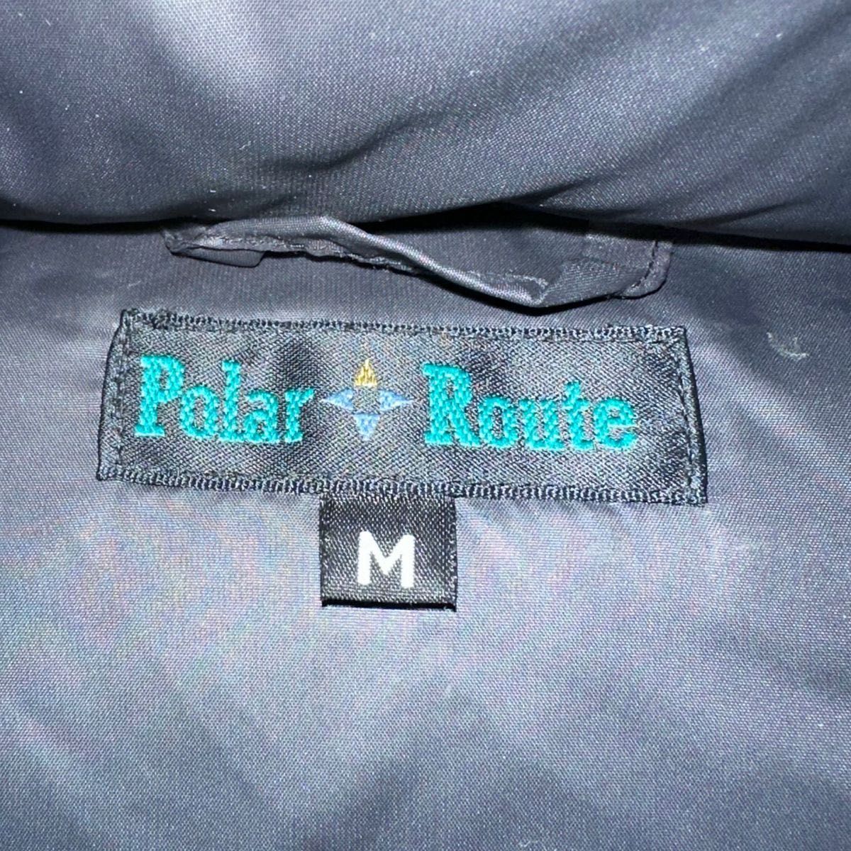 POLAR ROUTE メンズヘビーダウンジャケット USED M（大きめ）パープル