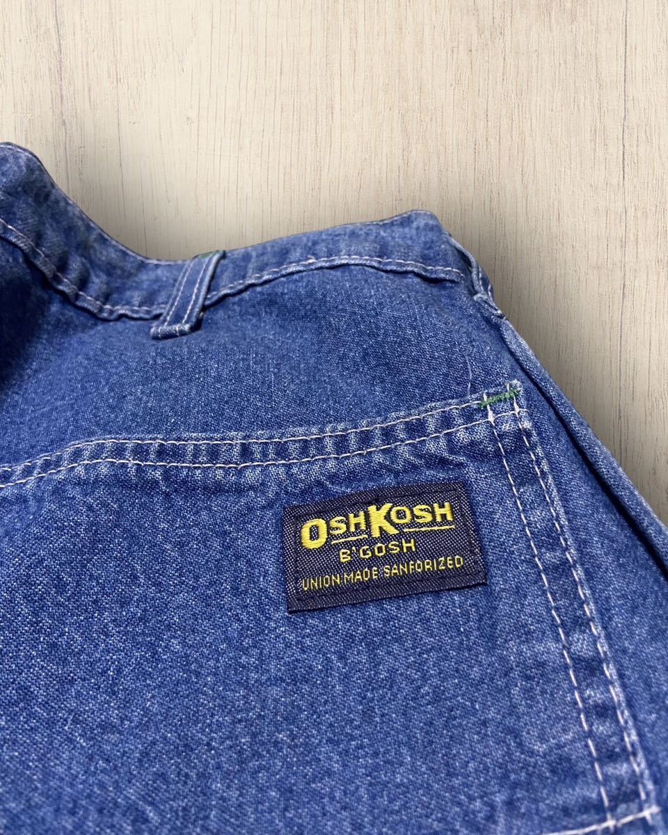 70sビンテージ OSHKOSH オシュコシュ デニムペインターパンツ★33サイズ★