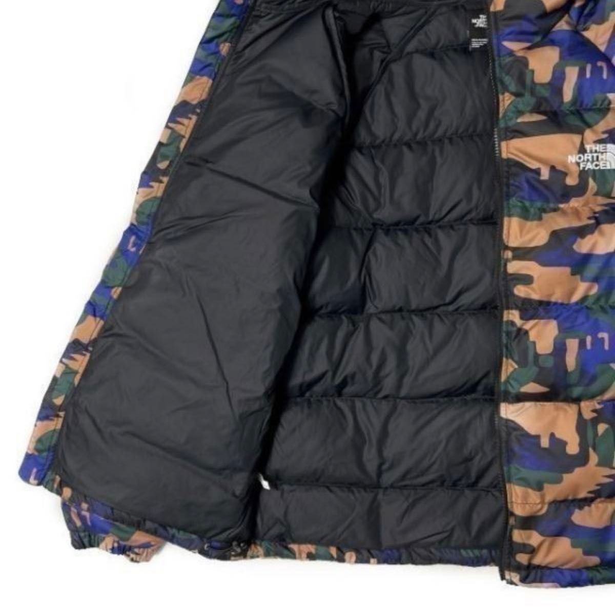 正規新品】THE NORTH FACE ダウンジャケット US限定(L)茶 黒 正規新品】THE NORTH FACE ダウンジャケット US限定(L)茶 黒