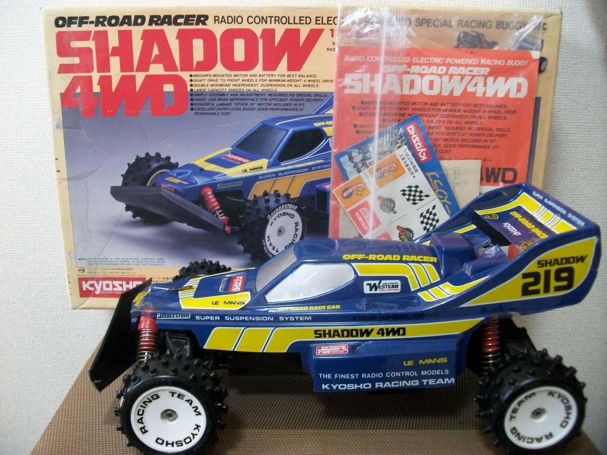 Yahoo!オークション - 【超目玉商品】京商 希少 シャドー4WD Yahoo!オークション - 【超目玉商品】京商 希少 シャドー4WD