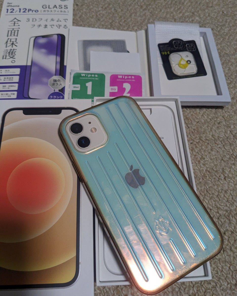 極美品】iPhone12 128GB ホワイトRIMOWAケース他 SIMフリー|Yahoo