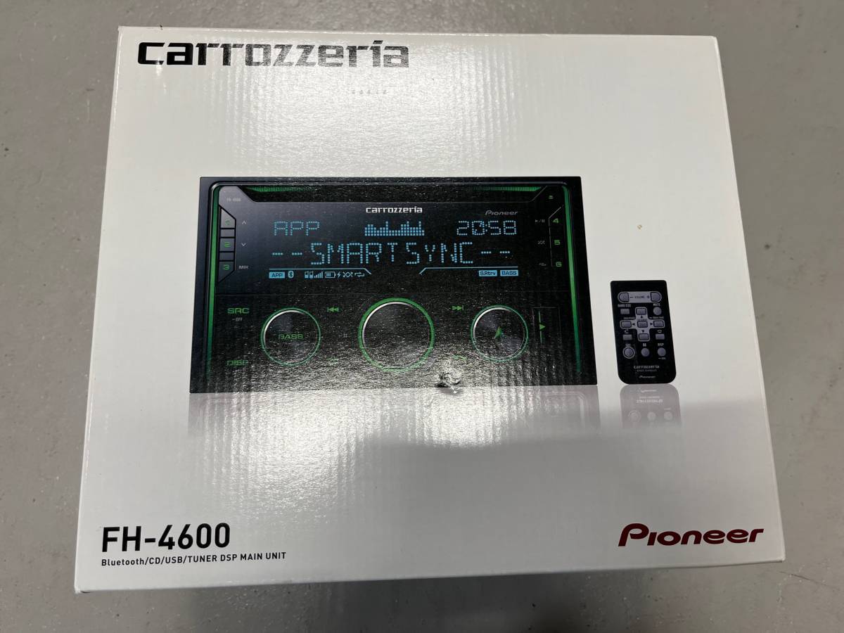 Pioneer パイオニア オーディオ FH-4600 2D CD Bluetooth USB iPod iPhone AUX カロッツェリア_画像1