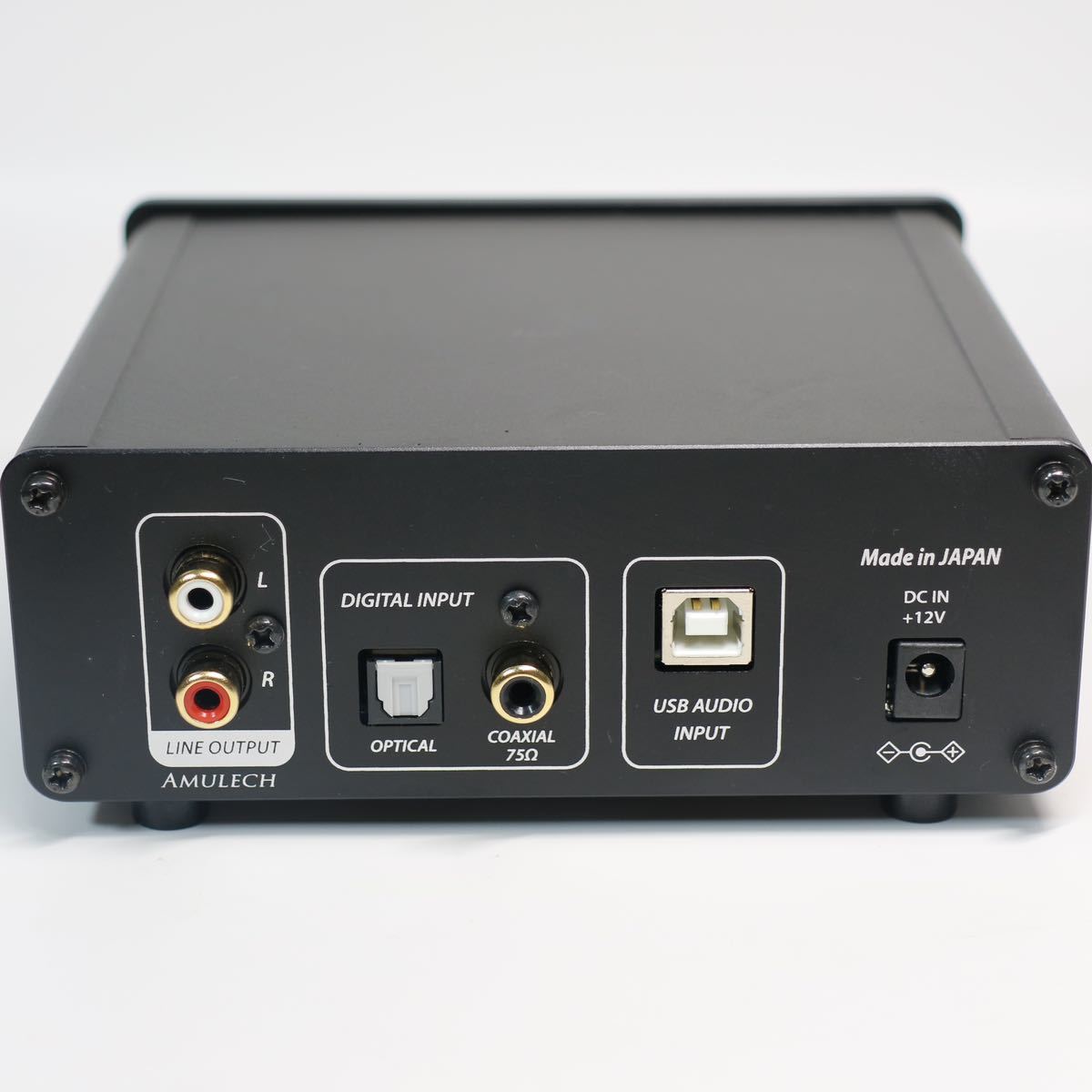 04) Amulech AL-38432DR USB-DAC アムレックヘッドホンアンプ_画像6