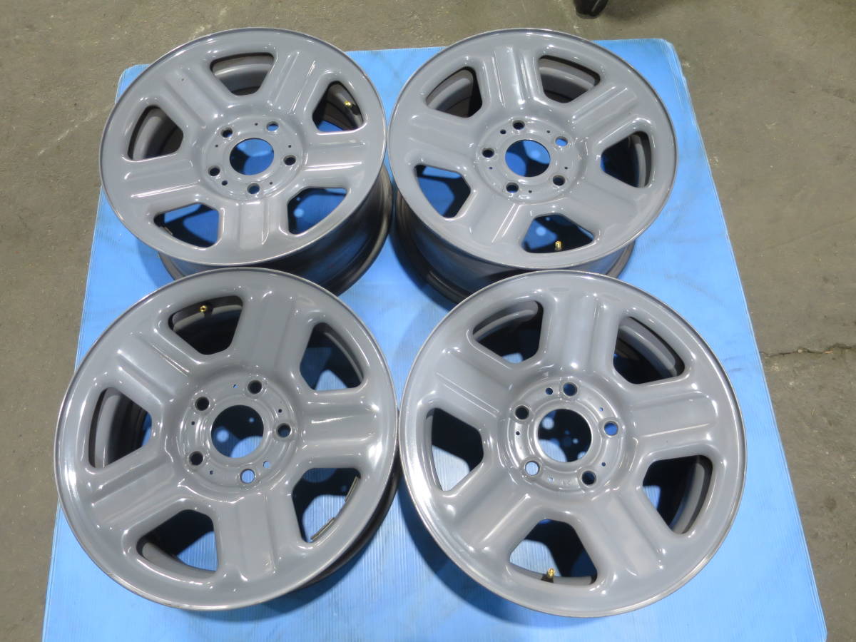 MADE IN MEXICO 16×7J PCD127- 5穴◆4本 B2066 鉄ホイール