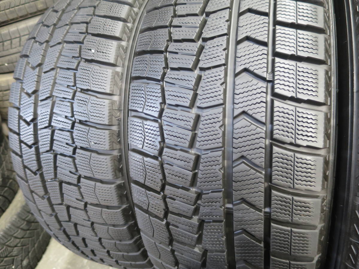 18年製バリ山 225/50R17 94Q ◆ダンロップ WINTER MAXX WM02◆ 4本 B2168 スタッドレス_画像4