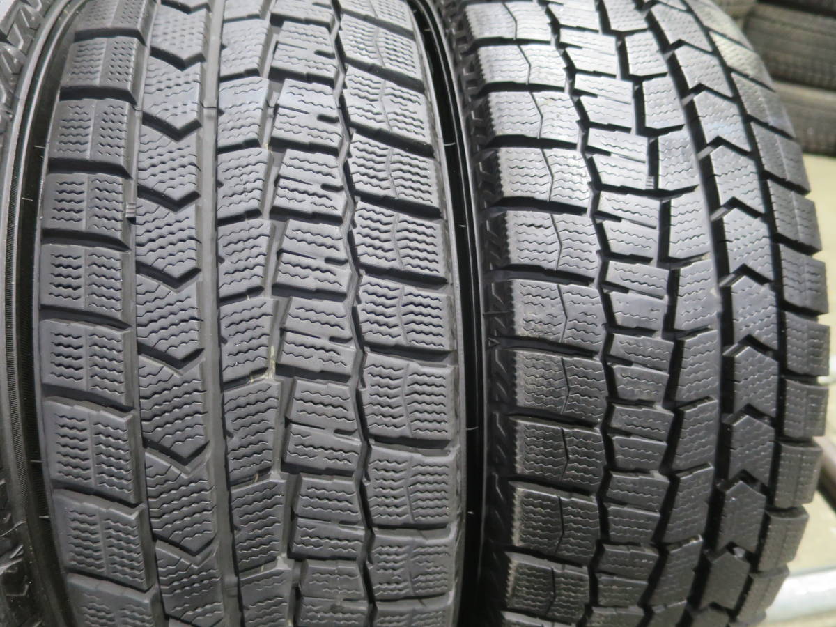 22年製バリ山 185/60R15 84Q ◆ダンロップ WINTER MAXX WM02◆ 4本 B2119 スタッドレス_画像3