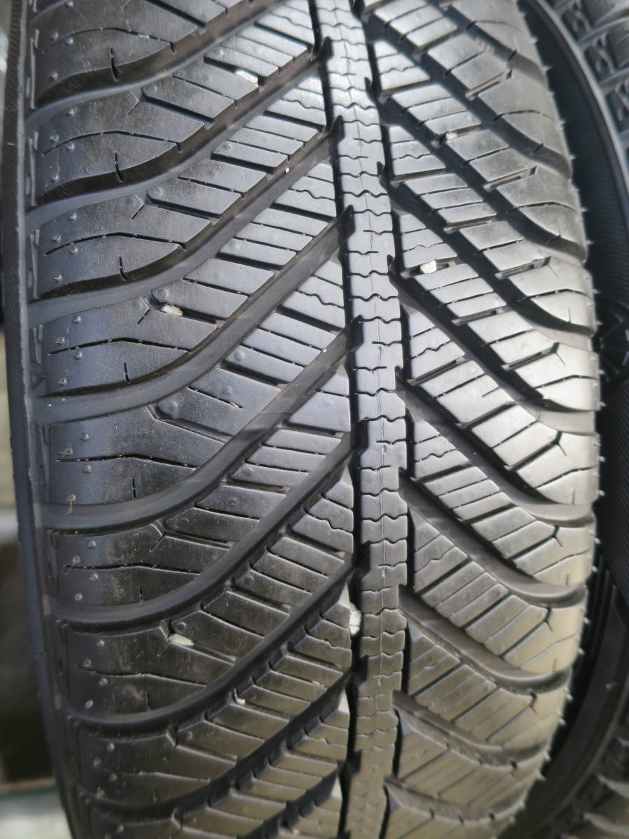 22年製バリ山 175/60R16 82H ◆グッドイヤー VECTOR 4 SEASONS◆ 2本 B2183 スタッドレス_画像2