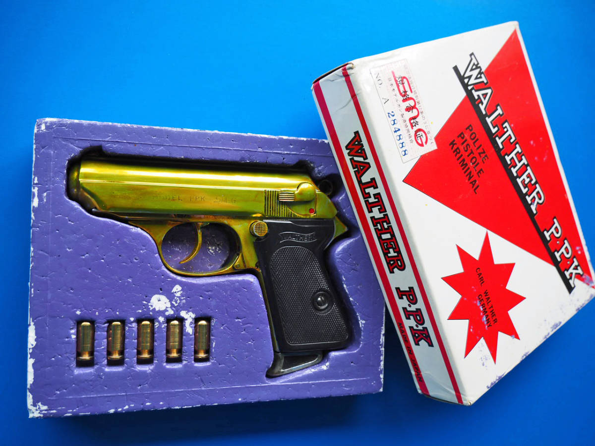 【稀少】マルゴー ワルサ－PPK　タニオアクション　金属モデルガン　SMG 　再塗装　未発火　動作品・ジャンク_画像10