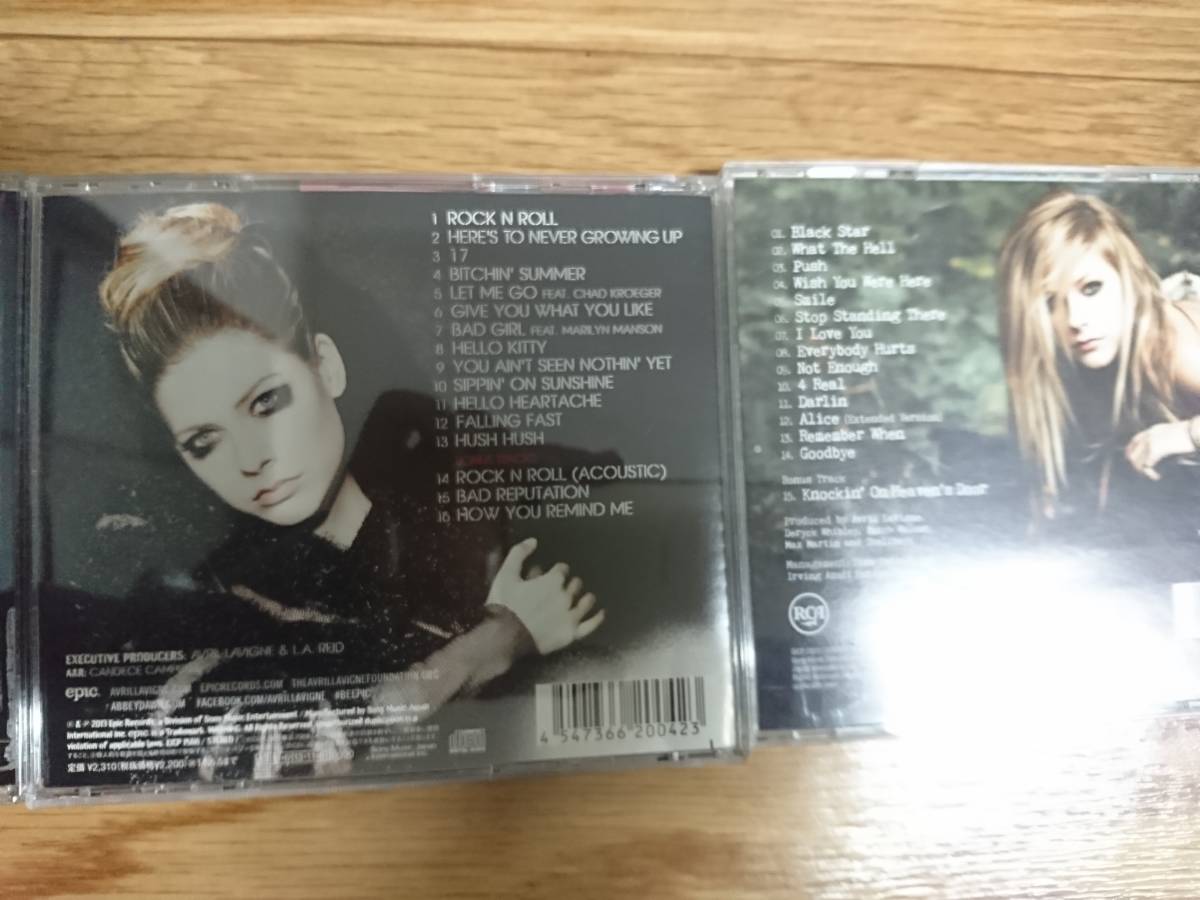 ★☆Ｓ07255　アヴリル・ラヴィーン（Avril Lavigne【Let…】【The Best…】【Goodbye…】【Under…】【Avril Lavigne】CDアルバム５枚☆★_画像3