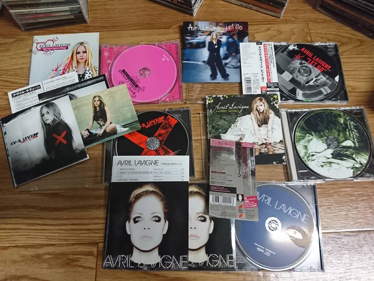 ★☆Ｓ07255　アヴリル・ラヴィーン（Avril Lavigne【Let…】【The Best…】【Goodbye…】【Under…】【Avril Lavigne】CDアルバム５枚☆★_画像1