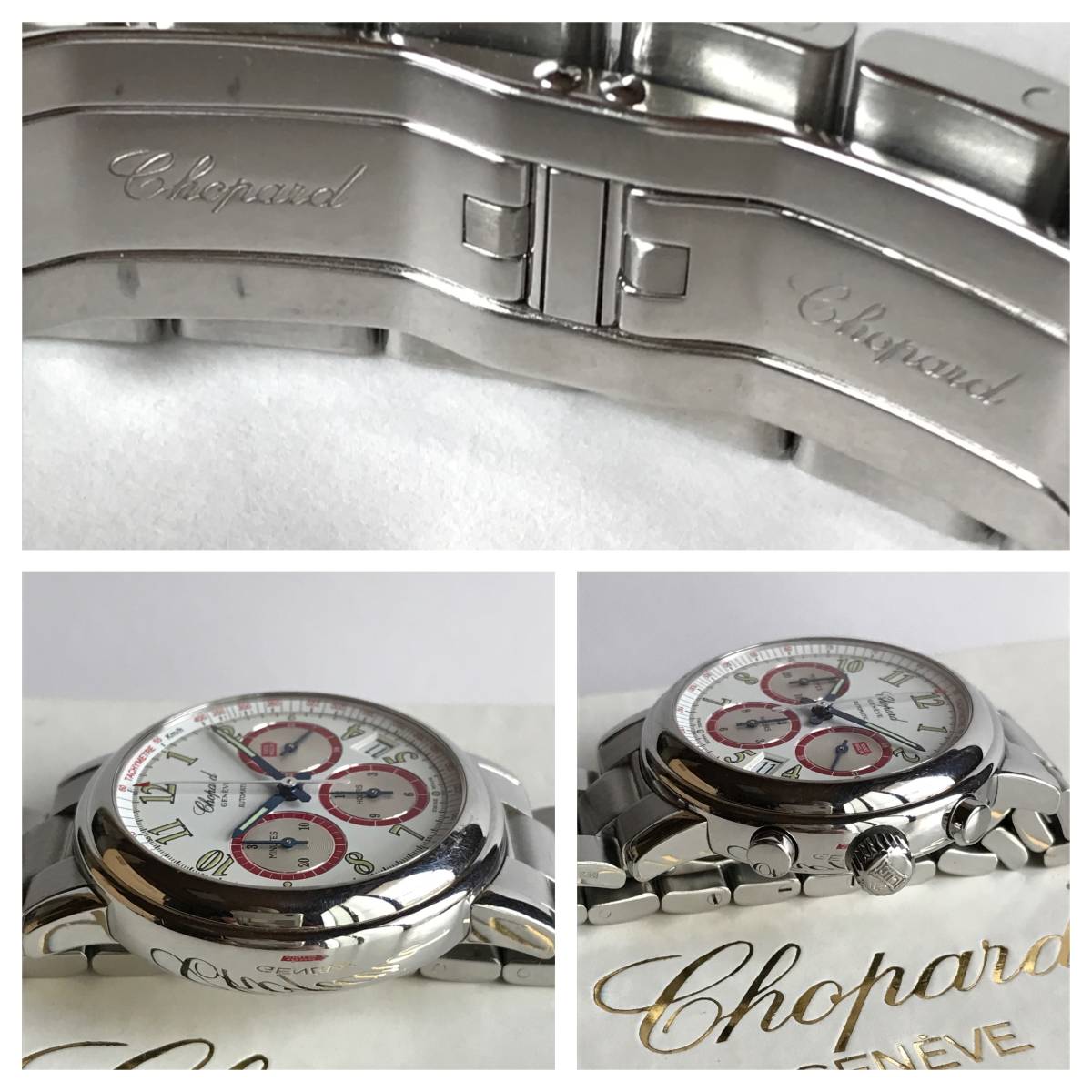 Chopard MILLE MIGLIA ショパール ミッレミリア 1997年 モデル ワン オーナー 美品 オリジナル箱等付属の画像7