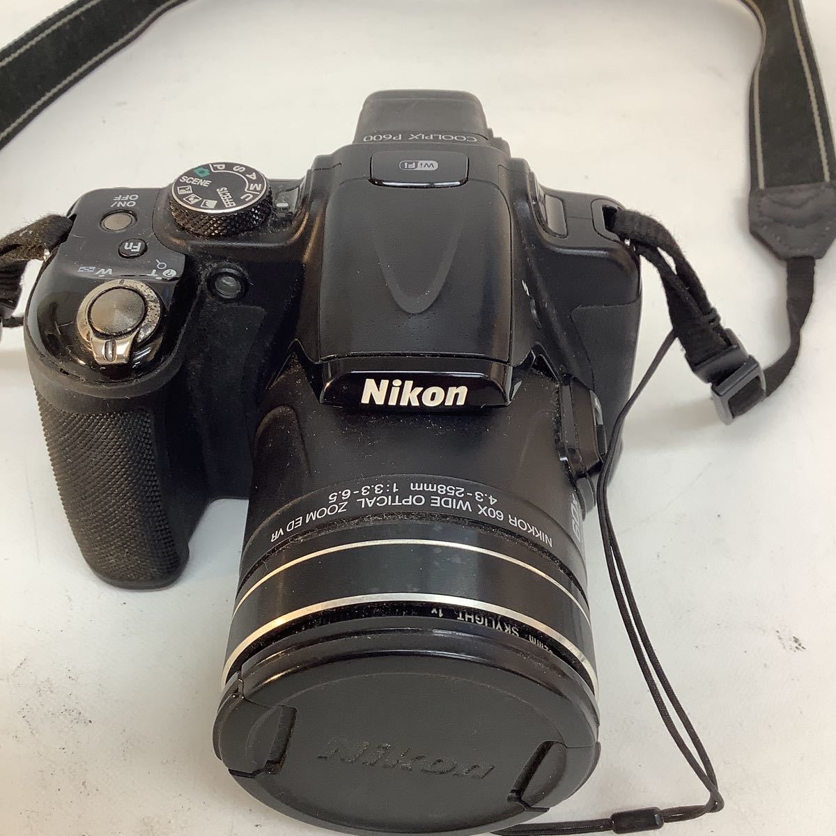 ◯営KU140-A7T60【埼玉発】Nikon ニコン COOLPIX P600 デジタルカメラ 本体のみ 充電器無し 通電動作未確認 現状品_画像2