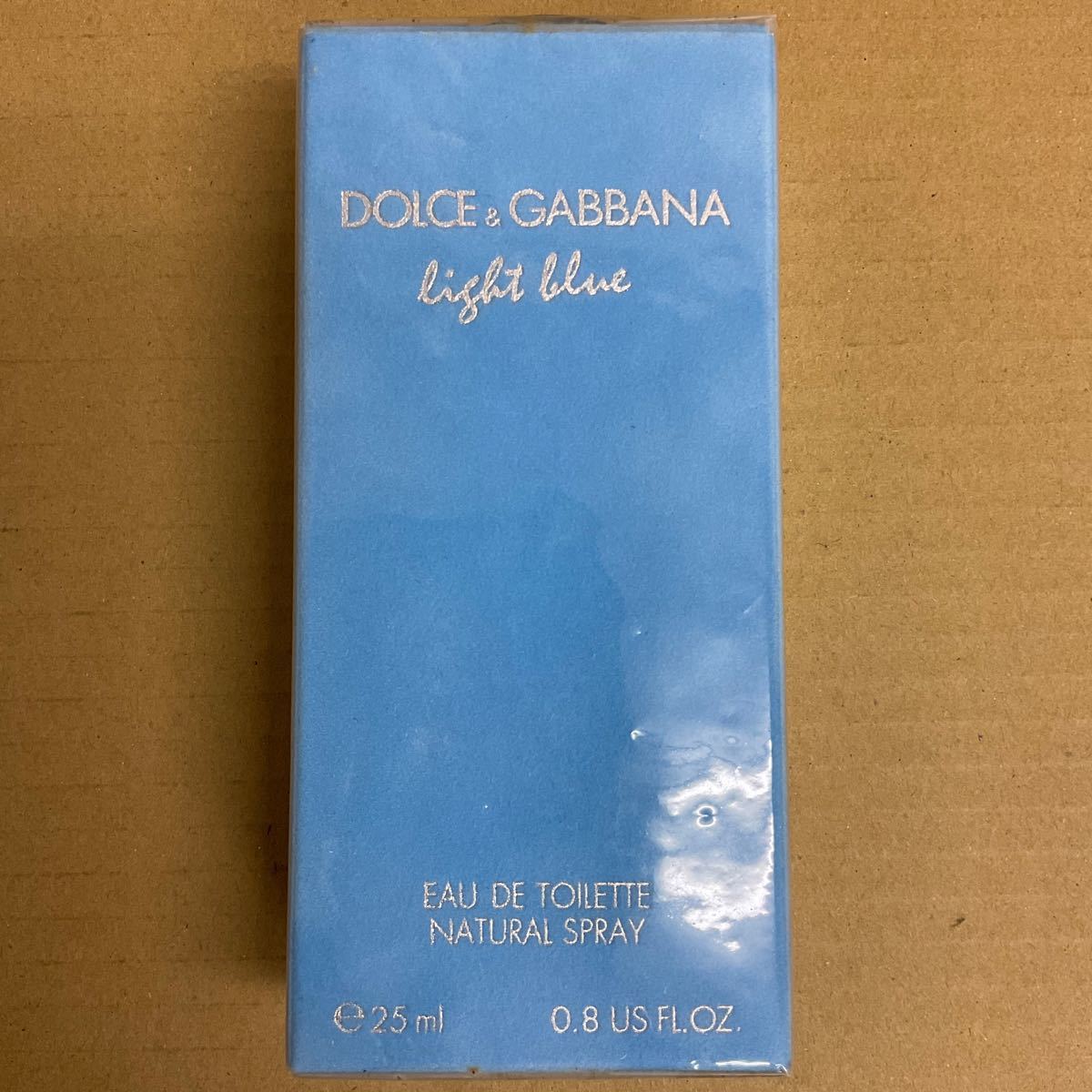 営MK37-60T 香水 DOLCE&GABBANA Light Blue ドルチェアンドガッバーナ ドルガバ オードトワレ ライトブルー 25ml 新品未使用_画像1