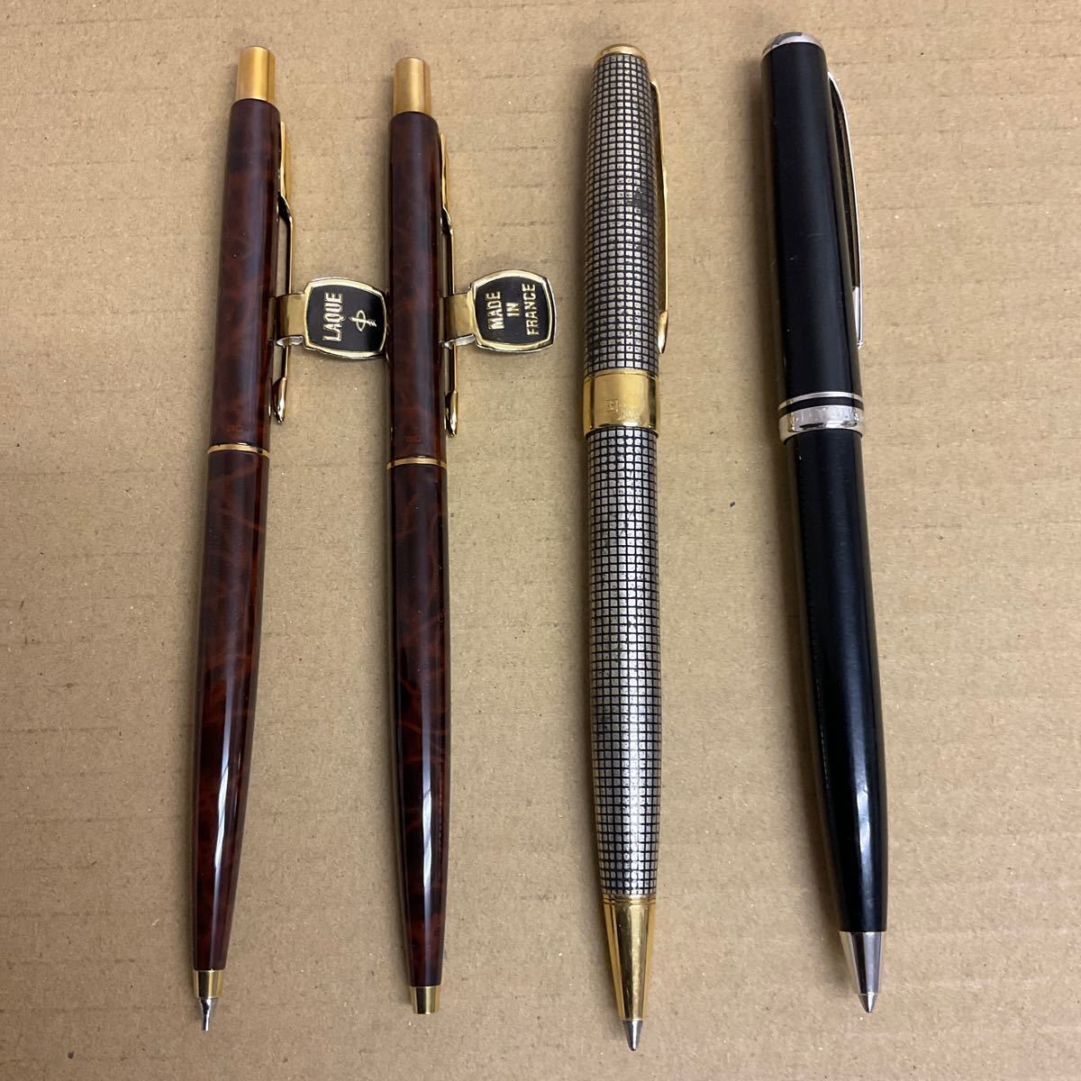 営MK39-60T PARKER パーカー ボールペン シャープペンシル MONTBLANC モンブラン ボールペン 4点まとめ インク切れ 文具_画像4