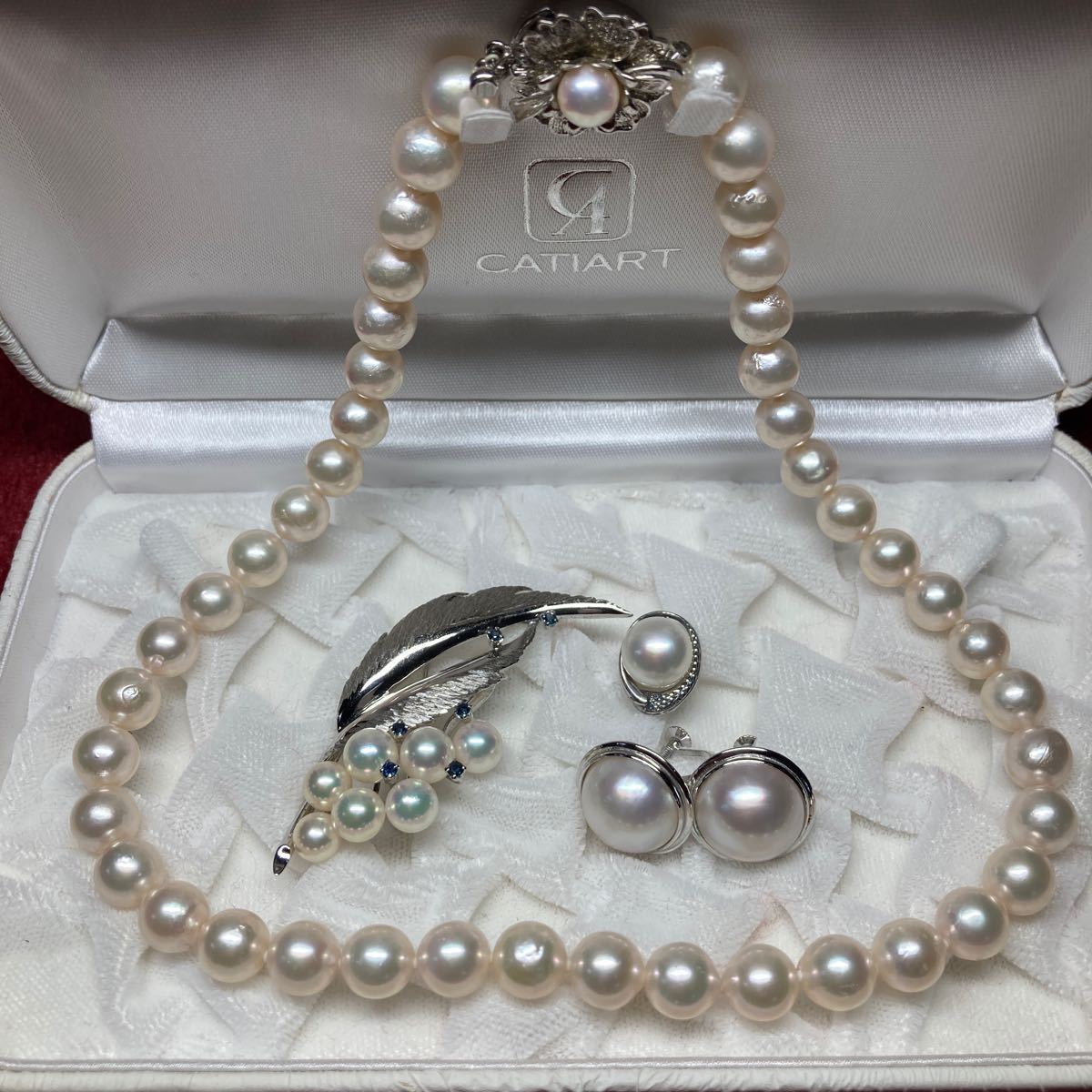 本真珠 アクセサリー 大量 まとめ売り パール 真珠 ネックレス