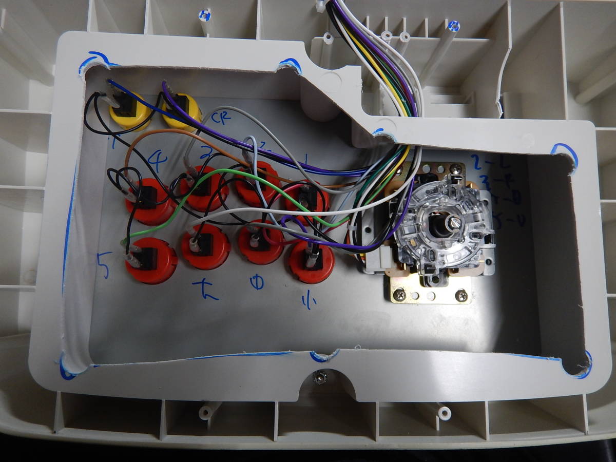 数々の賞を受賞 ホリ鉄拳ジョイスティック改 JAMMA拡張コントローラ USB変換 筐体、コントロールパネル