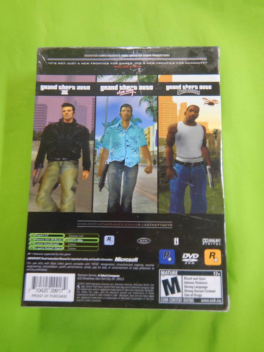 xbox/GRAND THEFT AUTO THE TRILOGY_画像2