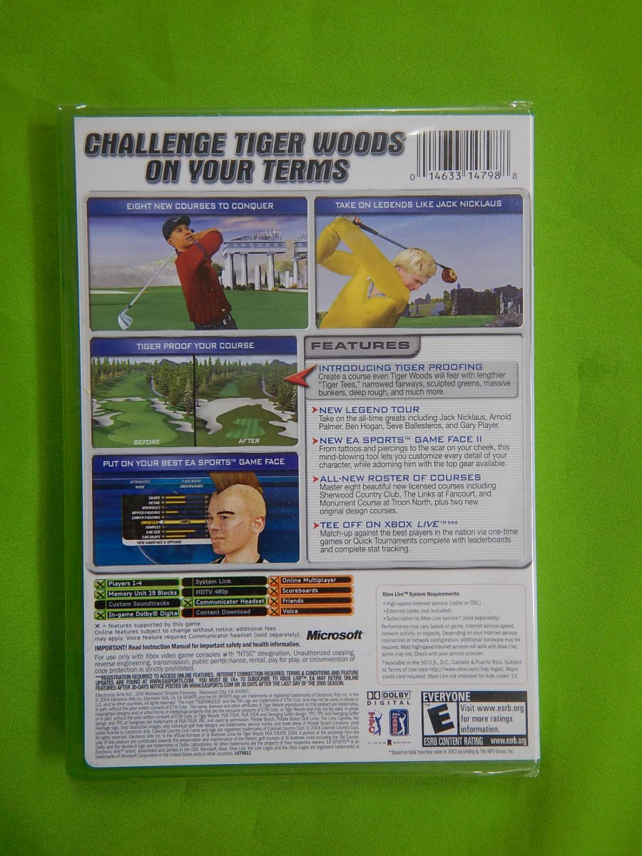  xb/EA SPORTS TIGER WOODS PGA TOUR 2005_画像2