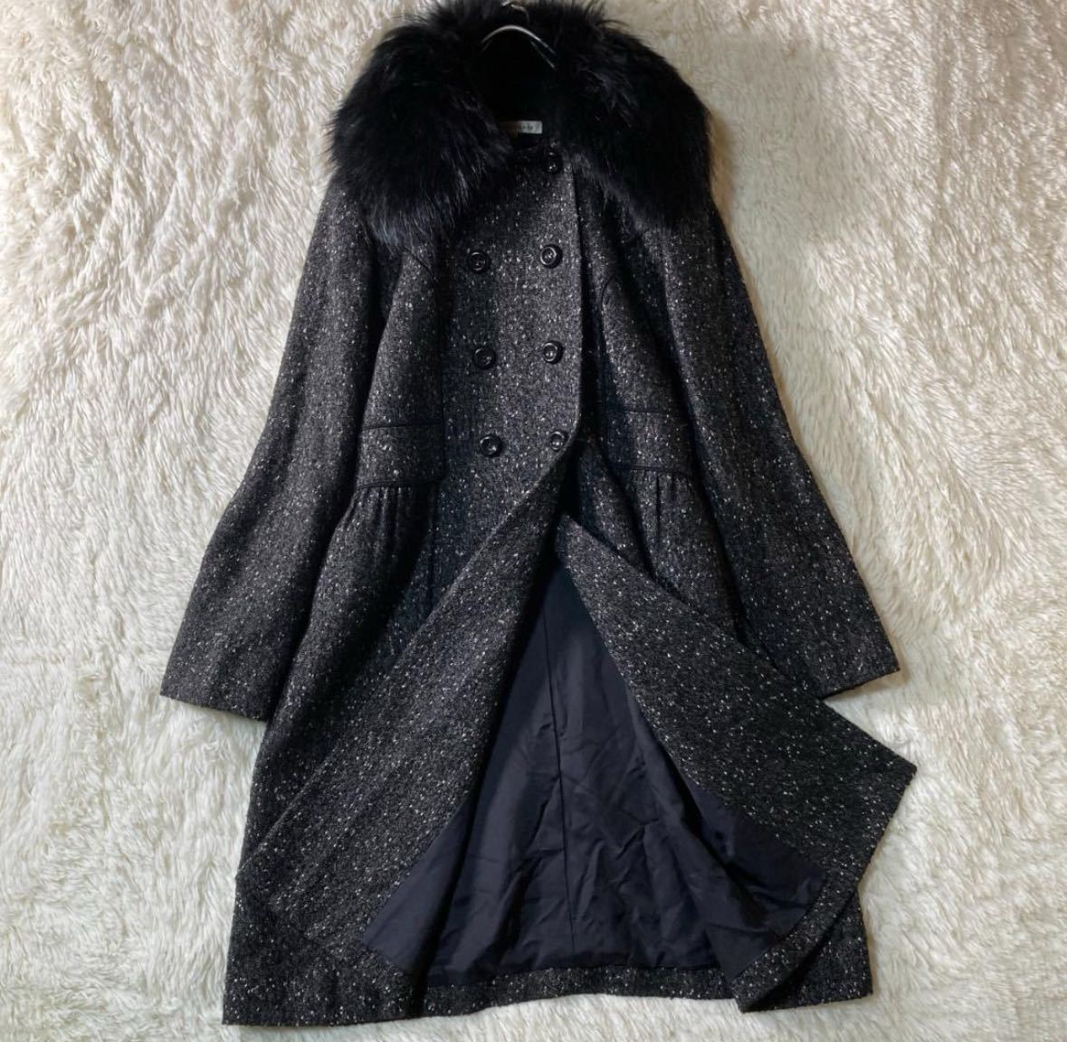 アパレル】 美品 DANAPARIS ダナパリ ライカ リアルファー アパレル】 美品 DANAPARIS ダナパリ ライカ リアルファー